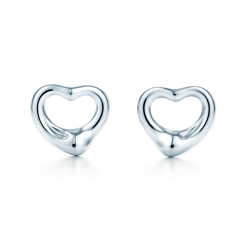 Tiffany & Co. Elsa Peretti Open Heart Earrings